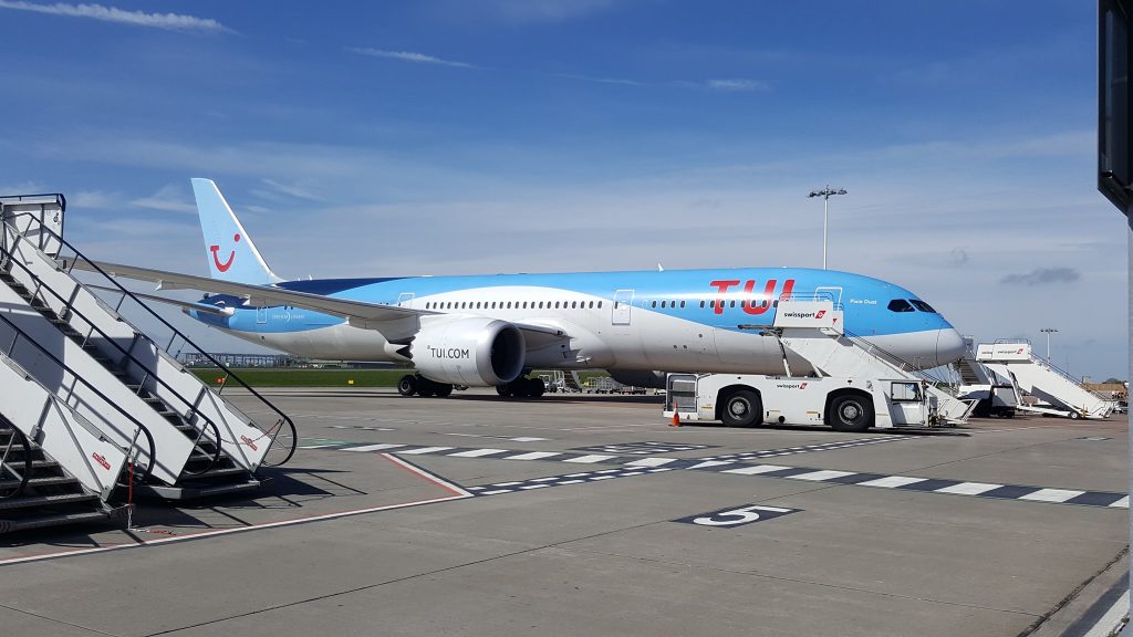 First TUI Boeing 7879 flight operates from Bristol Airport Bristol