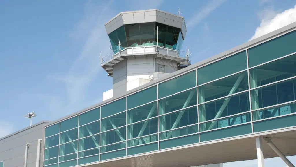 Bristol Airport Air Traffic Control Tower